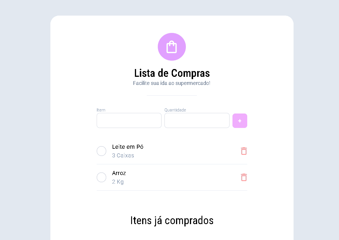 Lista de Compras